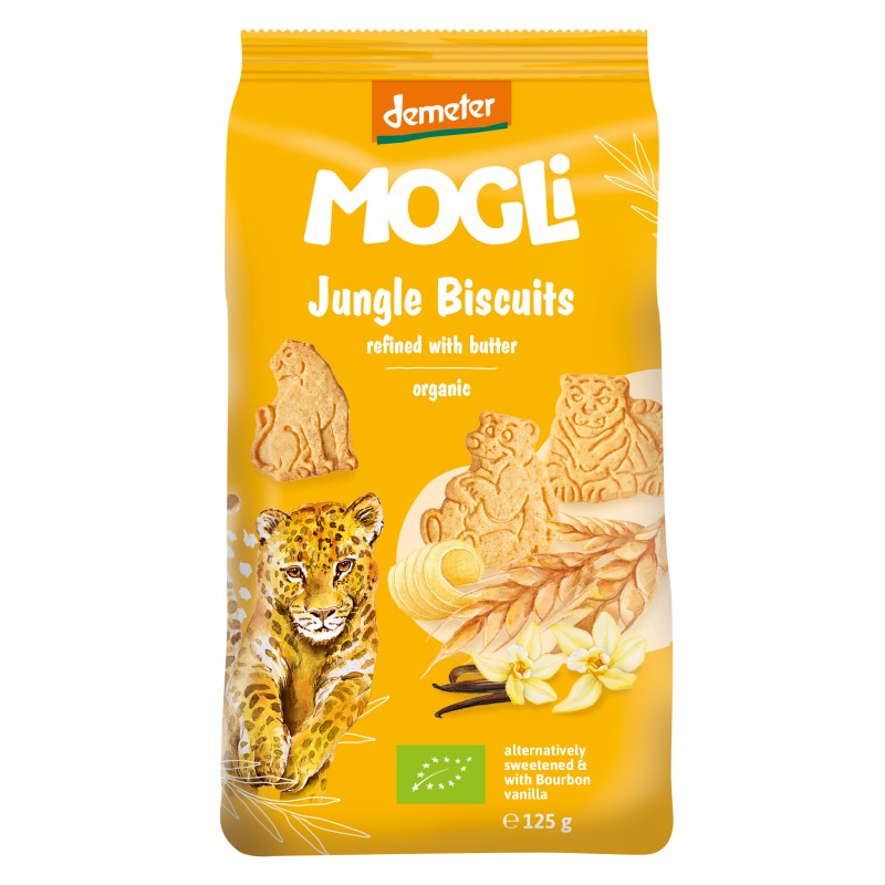 ECO Biscuiti cu unt, Mogli, 125g