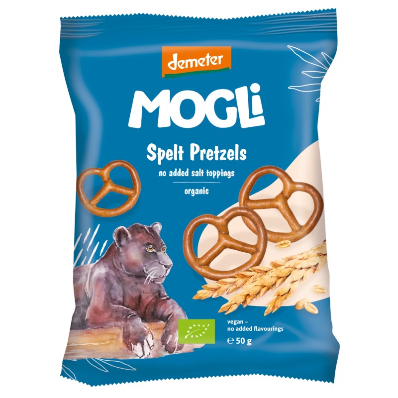 ECO Covrigei din grau spelta, Mogli, 50g
