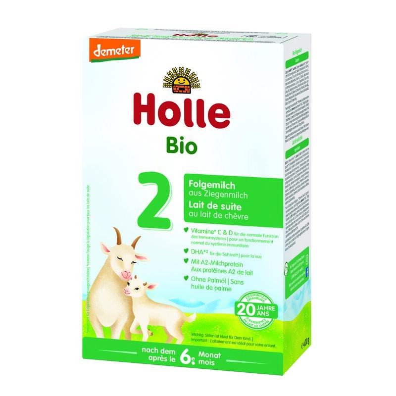 ECO Lapte praf de capra Formula 2, de la 6 luni, 400g FR