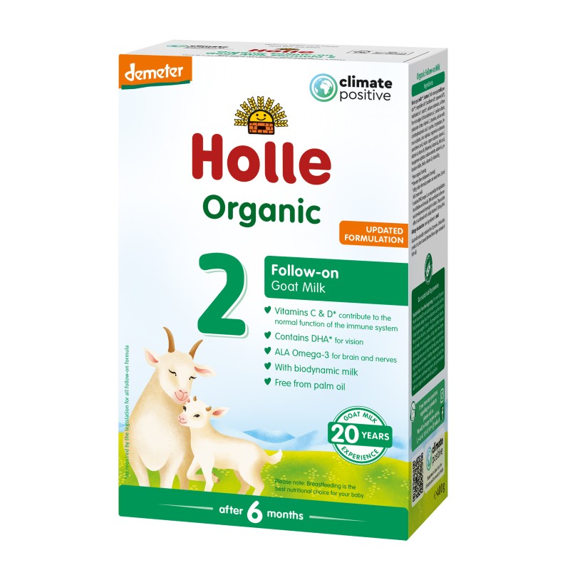 ECO Lapte praf de capra Formula 2, de la 6 luni, 400g