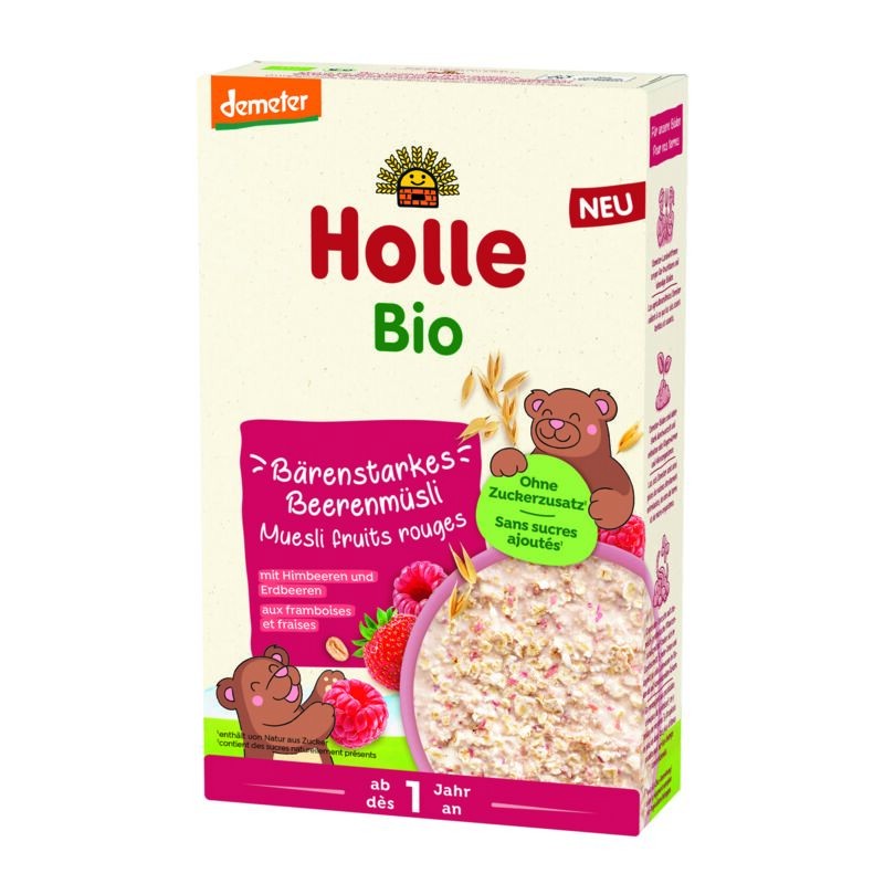 ECO Musli cu fructe rosii pentru copii cu varsta mai mare de 1 an, 200g