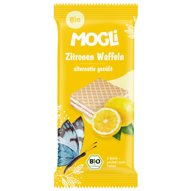 ECO Napolitane cu crema de lamaie, Mogli, 15g