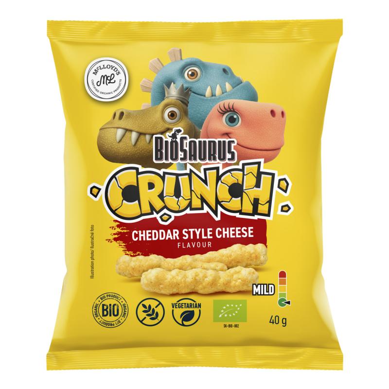 ECO Snacks din porumb cu aroma de branza, 40g